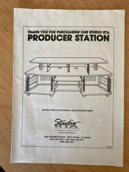 Photo of free Large desk - producer/audio engineer (Lancing BN15) #4