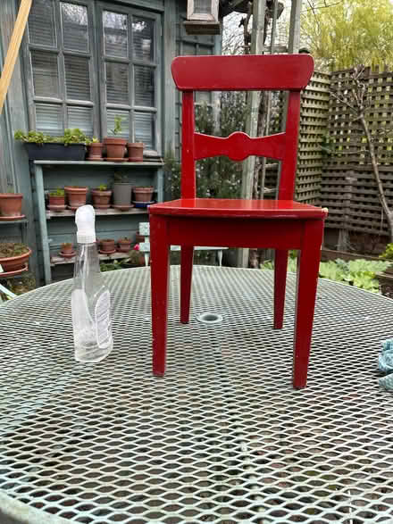 Photo of free children's chairs, push toy and board (Hornsey N8) #2
