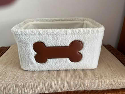 Photo of free small storage basket for pet stuff (Derwood, MD) #2