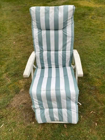 Photo of free Comfy adjustable folding garden chair (Gorse Hill GU22) #1
