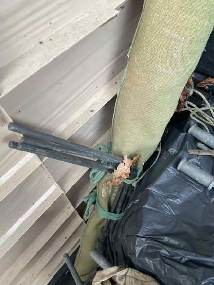 Photo of free 3 old army camp beds (ME13) #3