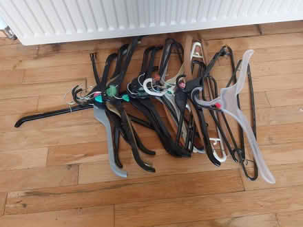Photo of free 22 assorted coat hangers (RG4) #1