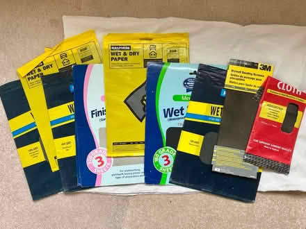 Photo of free Assorted sandpaper (Waterlooville PO7) #1