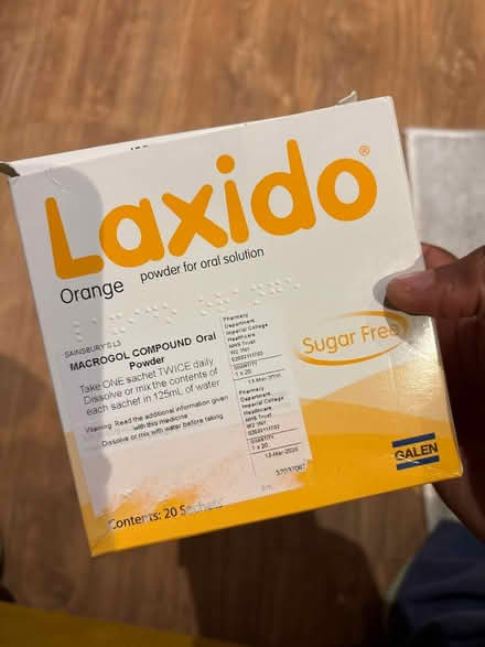 Photo of free Laxative (Walthamstow E17) #1