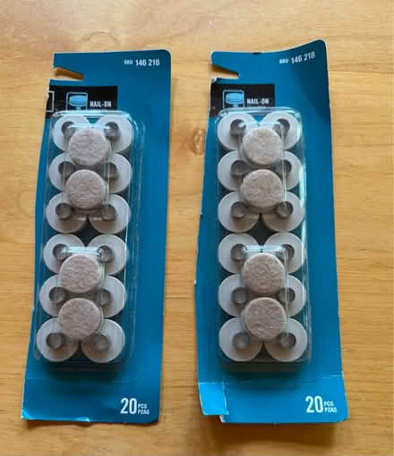 Photo of free Nail-on felt protectors (Mill Valley) #1