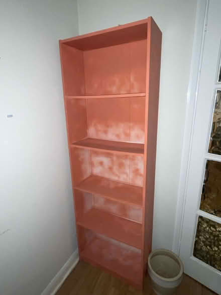 Photo of free Peach coloured Billy bookcase (Walthamstow E17) #1