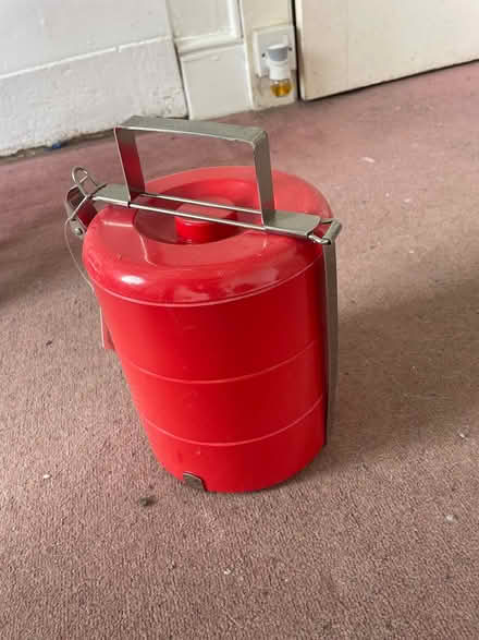 Photo of free Red Tiffin box (Faversham ME13) #1
