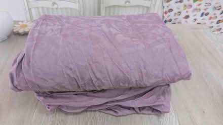 Photo of free Purple double duvet set (Desford LE9) #1