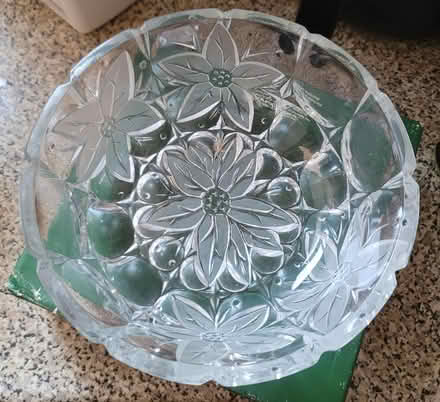 Photo of free Lead crystal bowl (Broadview/Gerrard) #3
