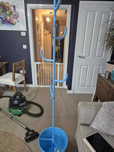 Photo of free Blue ikea coat/umbrella stand (RG2 Shinfield) #1