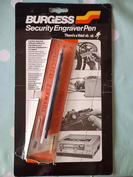 Photo of free Security engraver pen (Amersham HP7) #1
