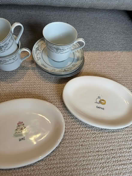 Photo of free Tea cups with plates (Chiswick W4) #2