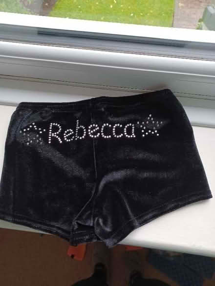 Photo of free Personalised gymnastics/dance shorts (Sale M33) #1
