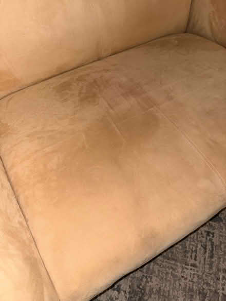 Photo of free Suede Mustard Cuddle Chair (CT2) #4