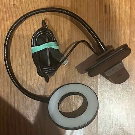 Photo of free Blue & Yellow Light USB Lamp (Flatlands) #1