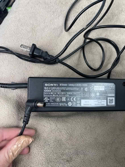 Photo of free Sony 19.5V charger (Whistler Rd and Stone Lane) #1