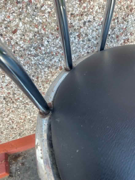 Photo of free Pair of Metal Bar Stools (By Hackney Downs station E5) #3