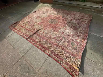 Photo of free Large Vintage Rug (Swettenham CW12) #4