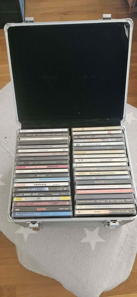 Photo of free Random CDs and carrycase (Chertsey KT16) #2