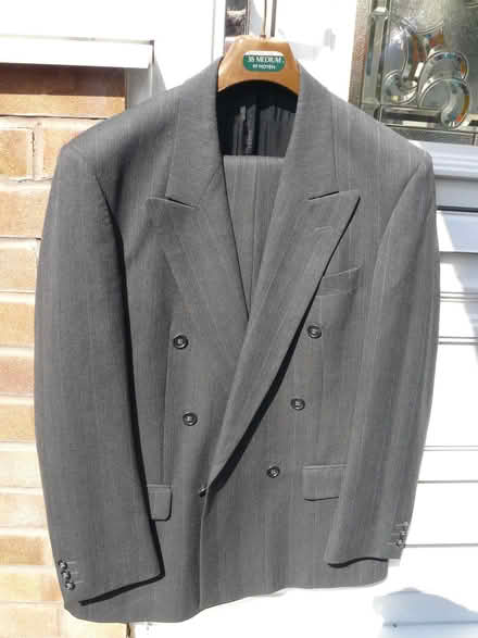 Photo of free Vintage M&S grey wool mix suit 38" M & trousers W32"/L31" (Kempsey WR5) #1