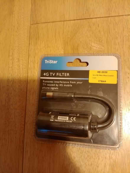 Photo of free 4g TV filter (Jackman's estate, Letchworth) #1