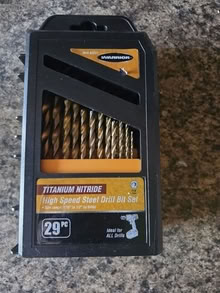 Photo of free drill bit set #1