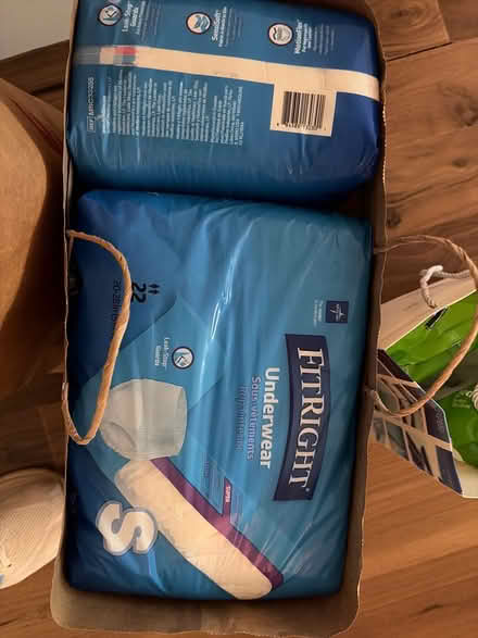 Photo of free Adult diapers WOMENS SMALL (East Napa) #1