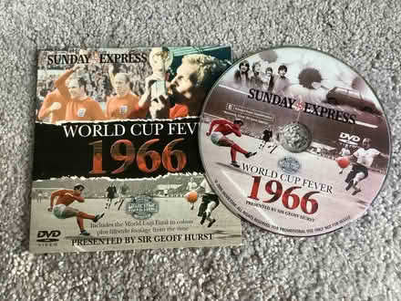 Photo of free World Cup fever 1966 DVD (Childwall L16) #1