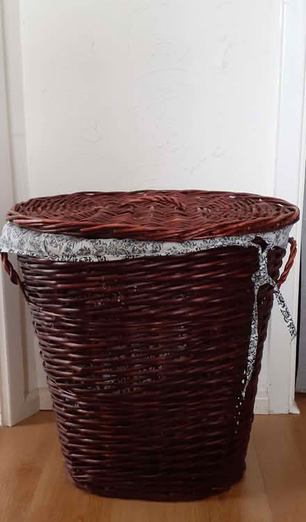 Photo of free Small Laundry Basket with lid (Enfield EN2) #1