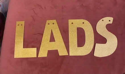 Photo of free Letters for banner (Herne Hill, SE24) #1