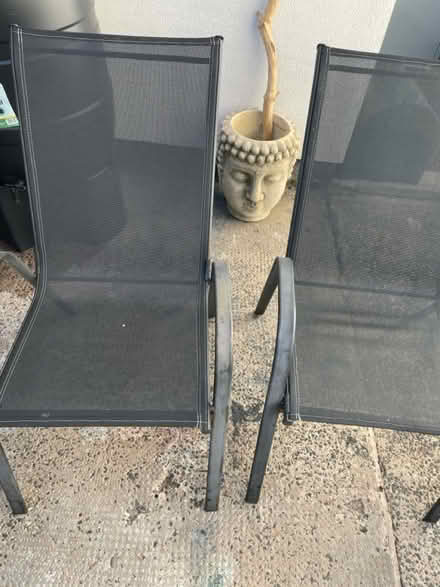 Photo of free Garden chairs x2 (Horsey Hill NE34) #1