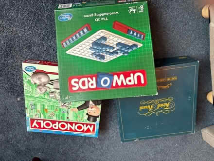Photo of free Trivial Pursuit, Monopoly and Upwords (Seal TN15) #1