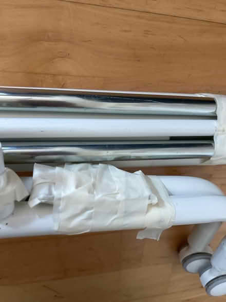 Photo of free Ikea Rigga clothes rail (Plaistow E139LX) #3