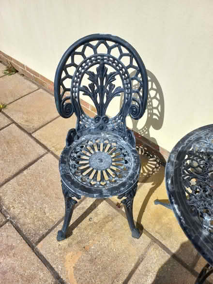 Photo of free Patio set (Highertown TR1) #2