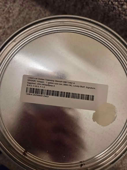 Photo of free 2 gallons Valspar paint (Clinton Township 48038-5314) #3