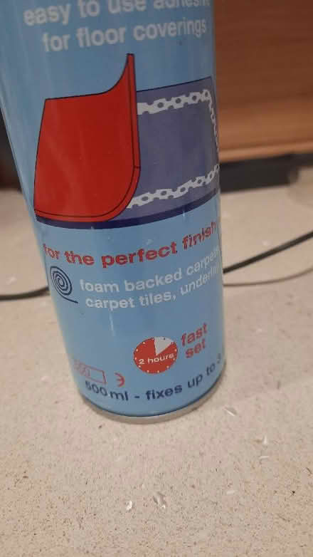 Photo of free Evo-stik carpet adhesive (Byfleet KT14) #1