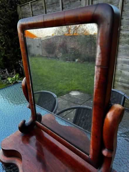 Photo of free Wooden Dressing Table Mirror (TN2 3HT) #4
