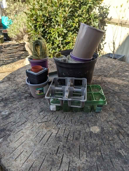 Photo of free Small Plastic Garden Pots (Brookvale RG21) #2