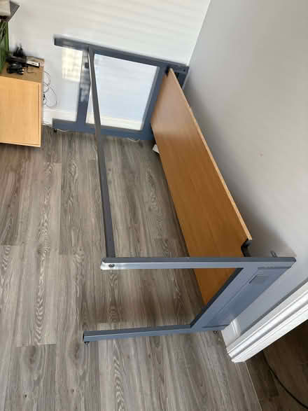 Photo of free Office desk with plywood surface, pick up Douglas (Douglas IM2) #2