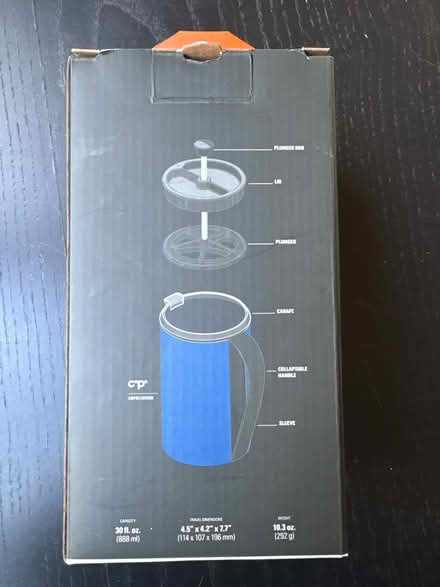Photo of free Portable French Press Coffee Maker (Highland Ave, RWC) #2