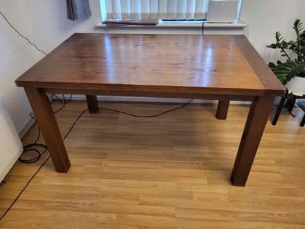 Photo of free Wood table (Hadleigh SS7) #1