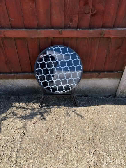 Photo of free Small garden table (Landican CH43) #3
