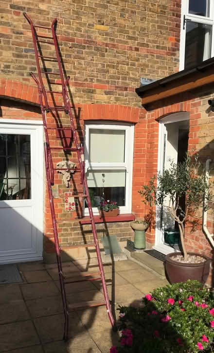 Photo of free Sturdy extending metal step ladder (Braintree CM7) #4