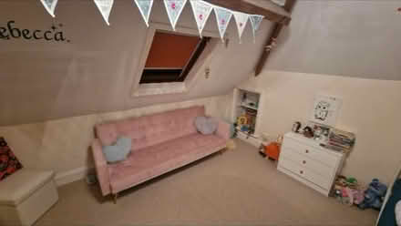 Photo of free Blush pink sofa bed (Brockton much wenlock TF13) #1