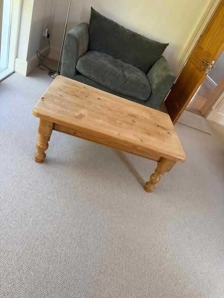 Photo of free Old pine coffee table (Ashford Village, Wicklow) #2