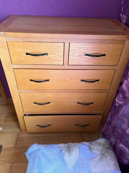 Photo of free Oak chest of drawers (Greater Leys OX4) #1