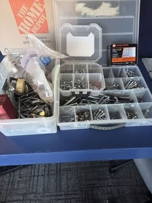 Photo of free bolts, screws, washers, etc #1