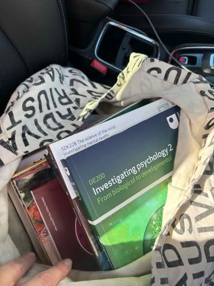 Photo of free Open University Psychology books (CB11 3dj) #1