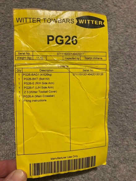 Photo of free Wiring kit for Renault Kangoo (High Newton LA11) #2