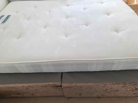 Photo of free King bed base and mattress (Shipley BD18) #1